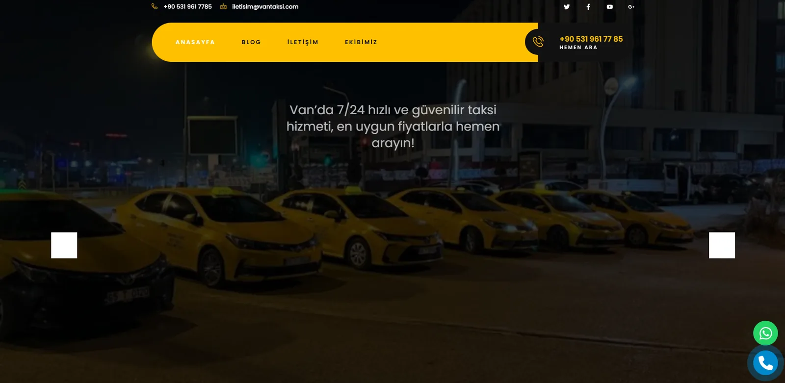 Van Taksi ekran görüntüsü